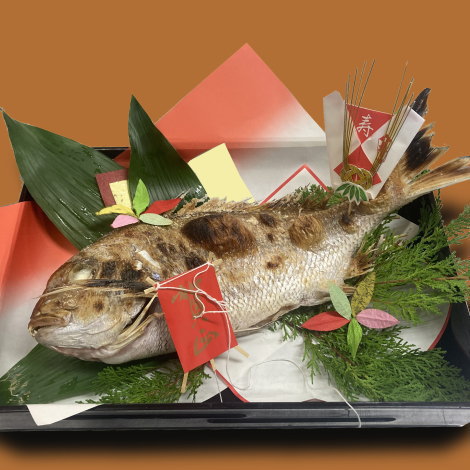 祝い鯛姿焼き